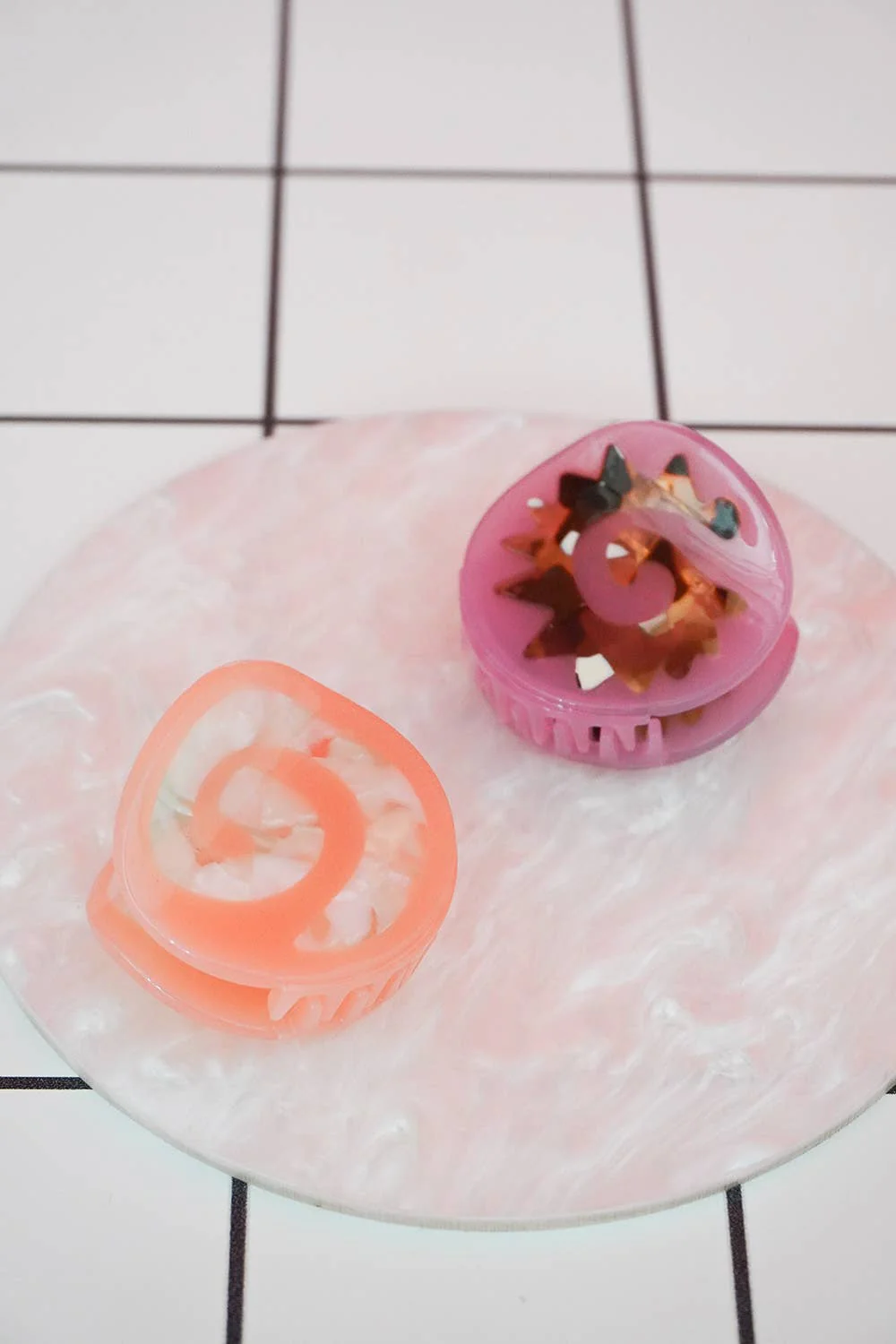 Espiral Circle Hair Claw Clip - Image 4