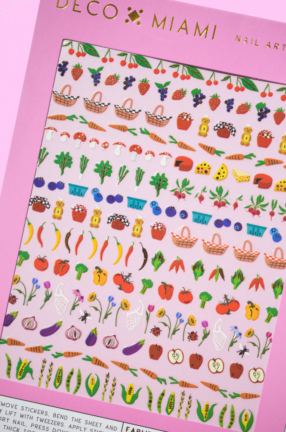 Farmers Market Nail Art Stickers - Image 3