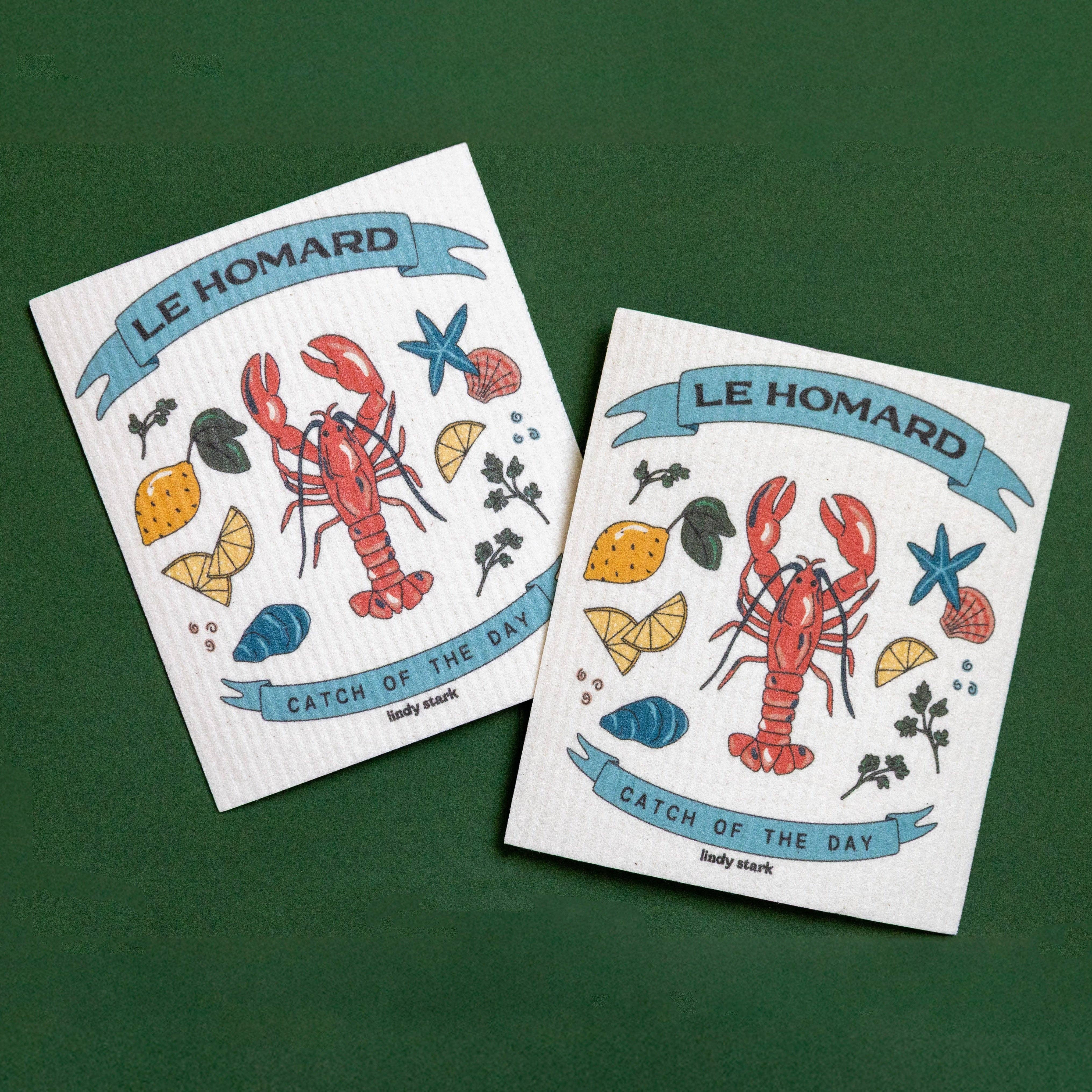 Lobster Swedish Cloth - Image 3