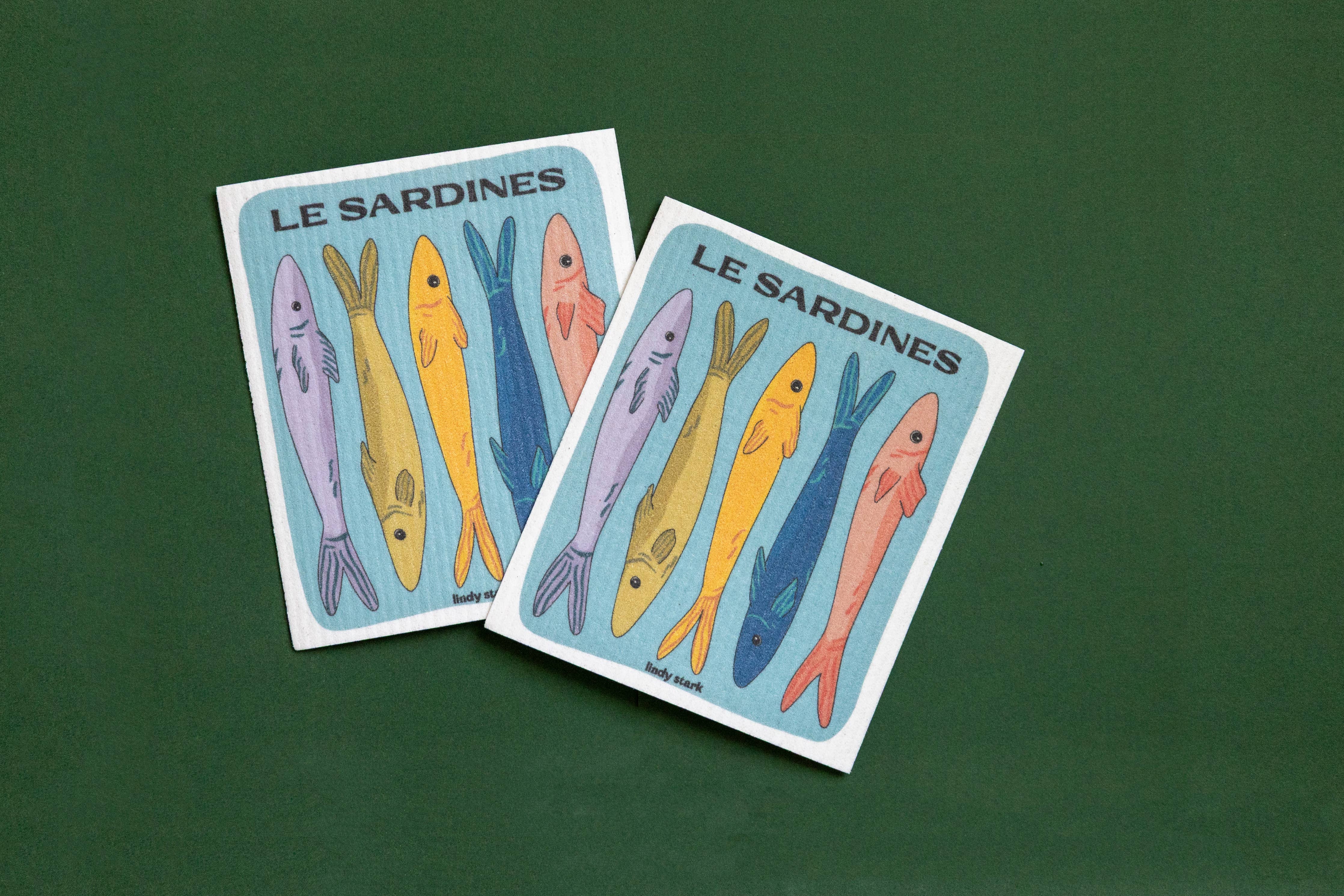 Sardines Swedish Cloth - Image 3